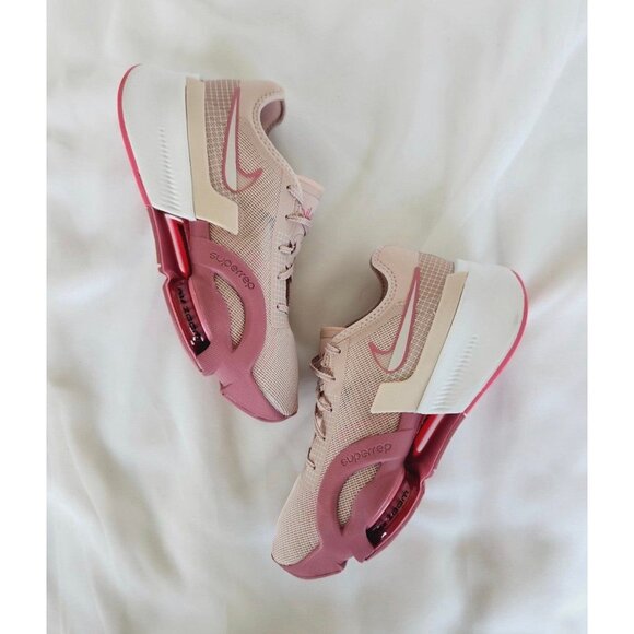 9.5 WOMENS NIKE AIR ZOOM SUPER REP DA9492 600 PINK OCFORD - Picture 1 of 8